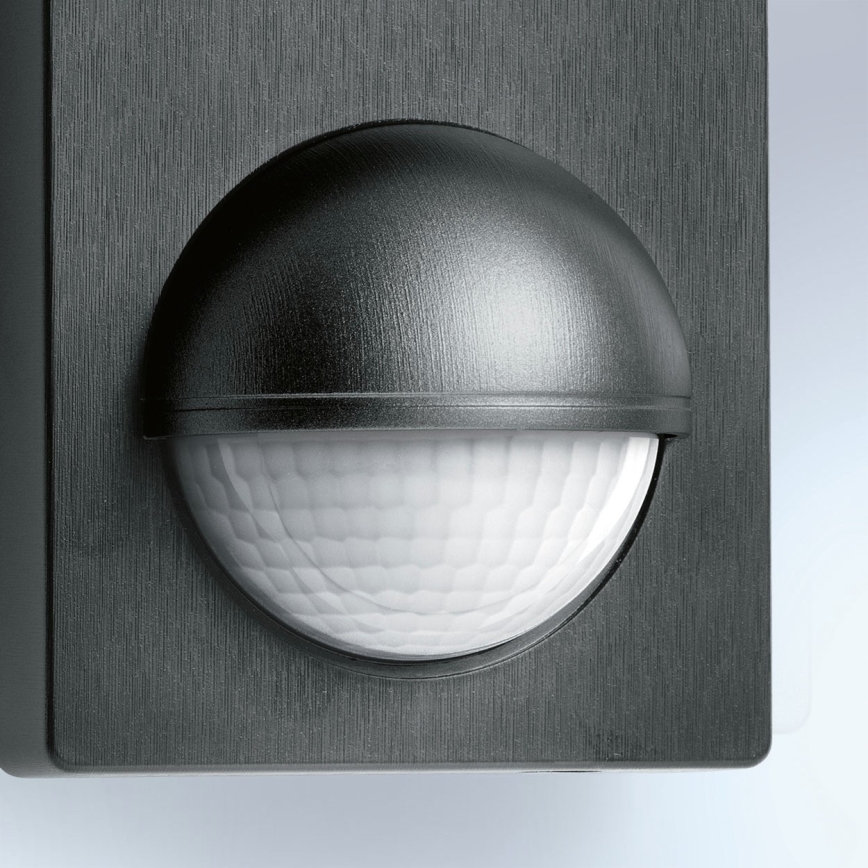 STEINEL 603113 - Sensor de movimento exterior IS 180-2 preto IP54