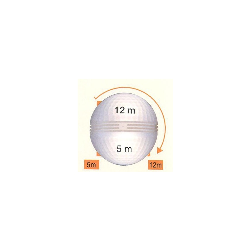 STEINEL 603618 - Sensor de movimento de exterior IS 180-2 aço inoxidável IP54
