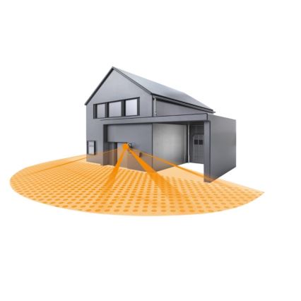 STEINEL 603618 - Sensor de movimento de exterior IS 180-2 aço inoxidável IP54