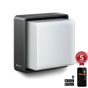 Steinel - Iluminação de parede LED com regulação L 845 C LED/9W/230V 3000K IP44 antracite