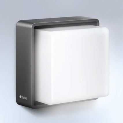 Steinel - Iluminação de parede LED com regulação L 845 C LED/9W/230V 3000K IP44 antracite