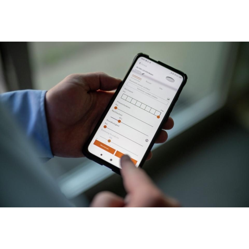 Steinel - Iluminação de teto LED com regulação com sensor RSPROR20BASICQ 15,3W/230V IP40 4000K