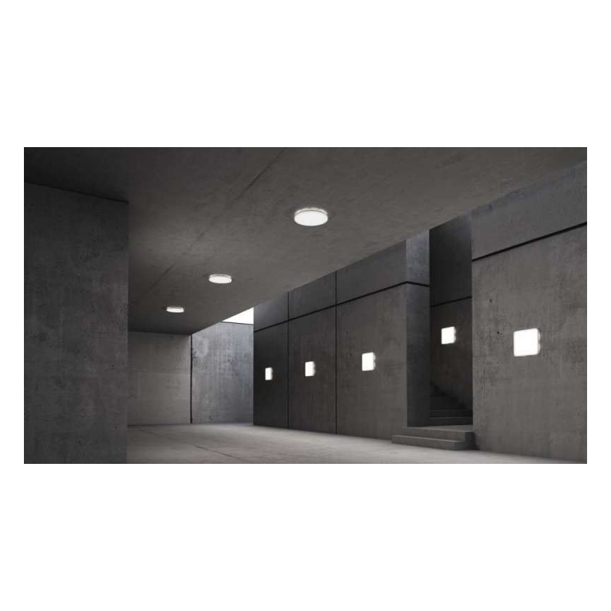 Steinel 067816 - Iluminação de teto LED com regulação e sensor RS PRO R10 BASIC SC LED/8,5W/230V 3000K IP40