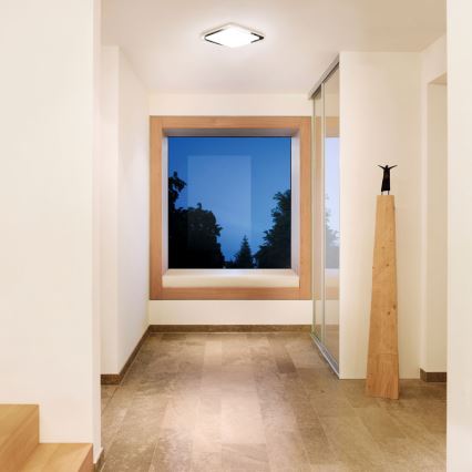 STEINEL st007911 - Iluminação de teto LED com sensor RS LED D1 LED/11W/230V cromado brilhante