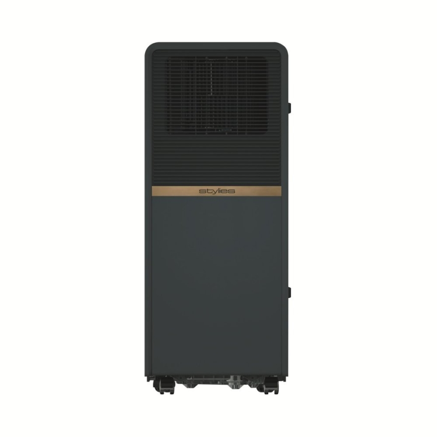 Stylies - Ar condicionado portátil POLARIX 1000W/230V 9000 BTU preto + comando remoto