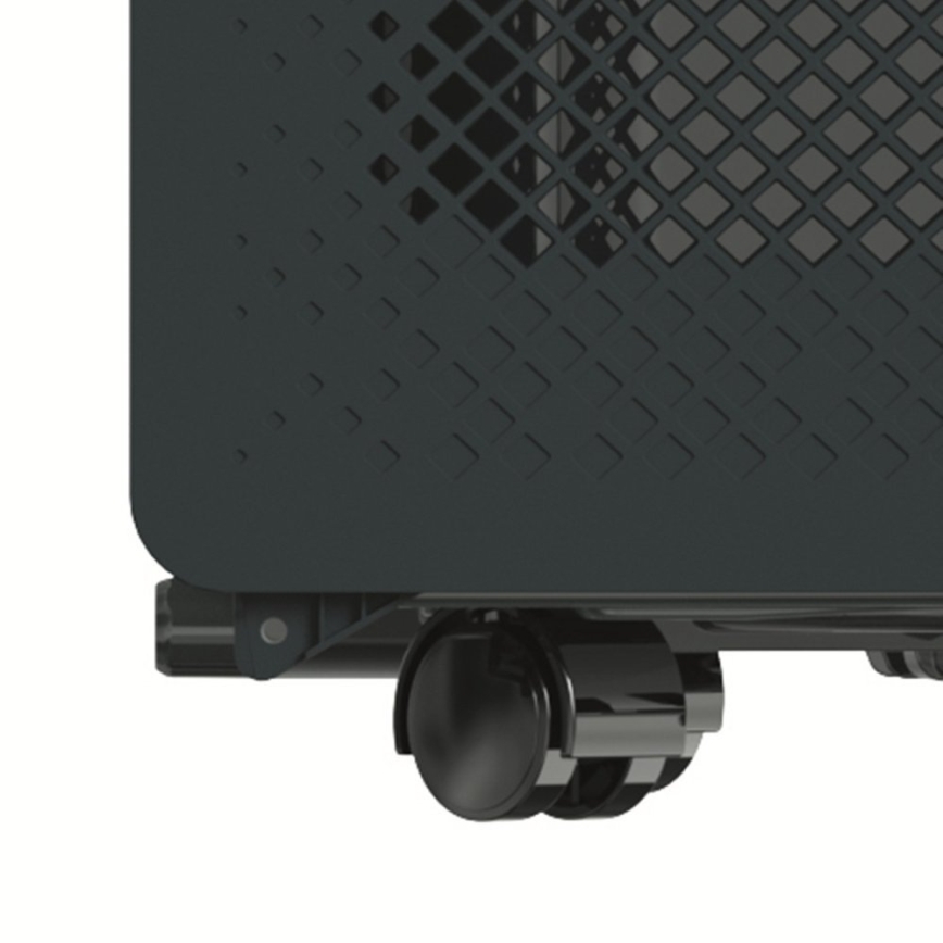 Stylies - Ar condicionado portátil POLARIX 1000W/230V 9000 BTU preto + comando remoto