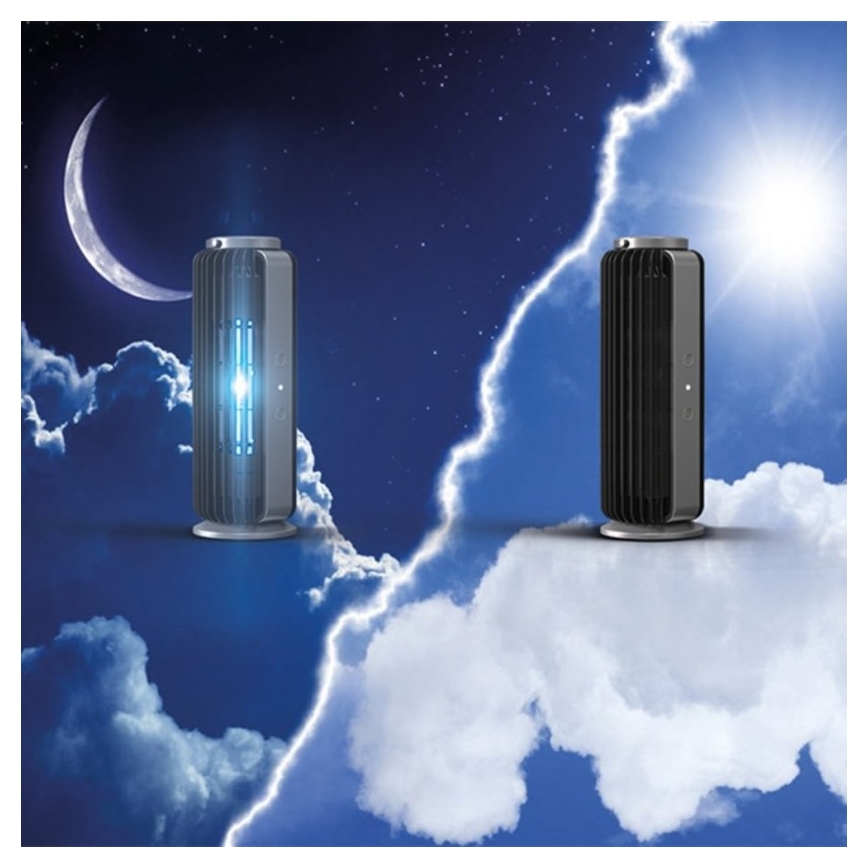 Stylies - Armadilha luminosa para eliminação de mosquitos AURIGA UV-A/8W/230V 60 m²