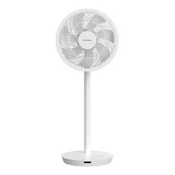 Stylies - Ventilador de pé ANTILA 25W/230V 88 cm branco + comando remoto