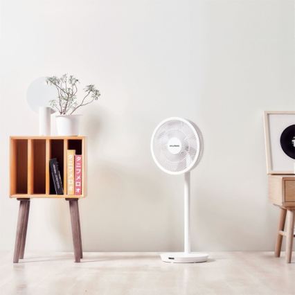 Stylies - Ventilador de pé ANTILA 25W/230V 88 cm branco + comando remoto
