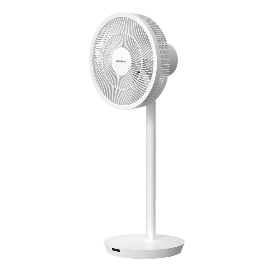 Stylies - Ventilador de pé ANTILA 25W/230V diâmetro 40 cm branco + controlo remoto