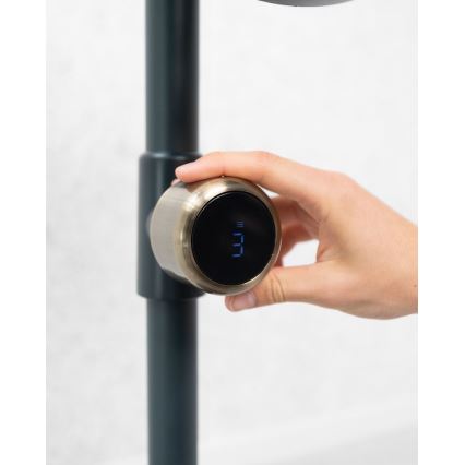 Stylies - Ventilador de pé URANUS 35W/230V, Ø 35 cm, preto