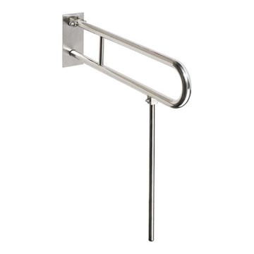 Suporte 10x25 cm aço inoxidável/prateado