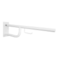 Suporte com braçadeira 10×25 cm, branco