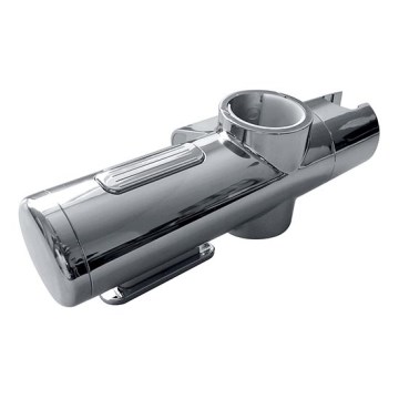 Suporte de duche 18,2x6 cm prateado