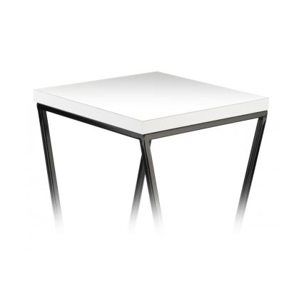 Suporte de flores LOFT 40x24 cm preto/branco