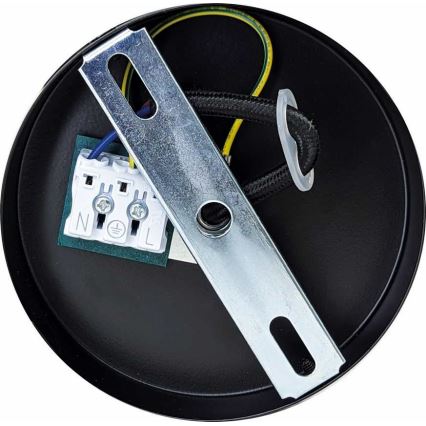 Suporte de montagem ajustável de parede VARIO preto