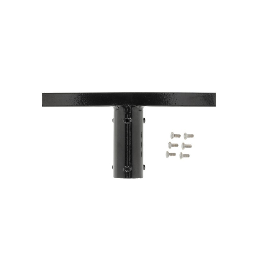 Suporte de montagem para iluminação exterior BASE, diâmetro 60 mm, preto