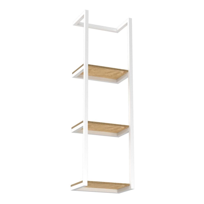 Suporte de parede para toalha 78x23 cm branco