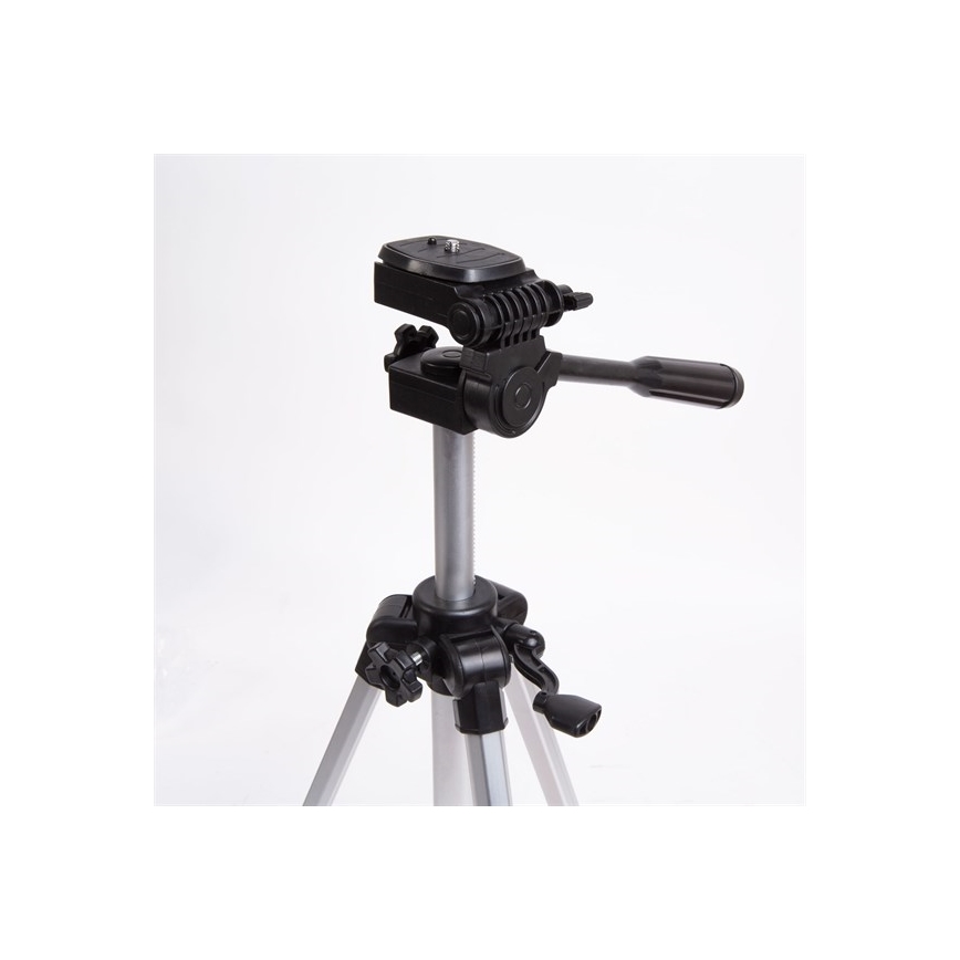 Suporte de tripé polivalente máx. 144 cm prateado