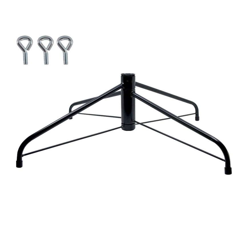 Suporte metálico para árvore de Natal com diâmetro do suporte de 40 mm