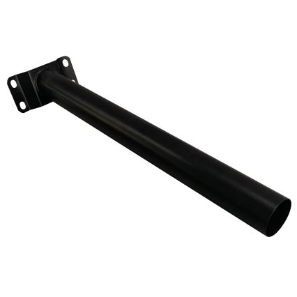 Suporte para candeeiro de rua com um conjunto de montagem STREET preto