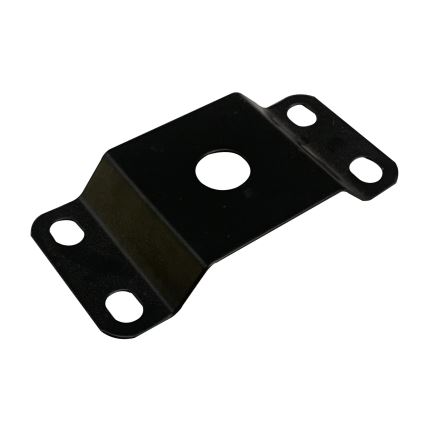 Suporte para candeeiro de rua com um conjunto de montagem STREET preto