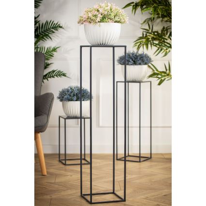 Suporte para flores 100x24 cm antracite