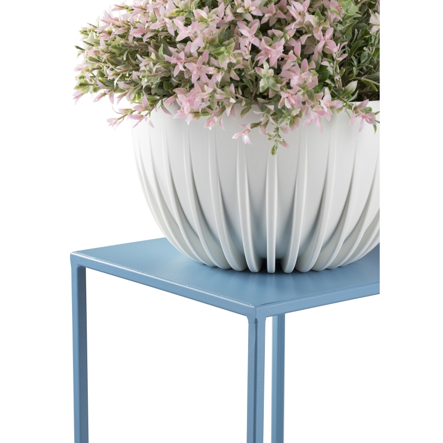 Suporte para flores 100x24 cm azul