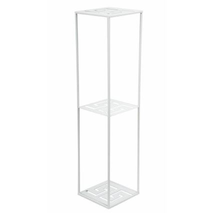 Suporte para flores 100x24 cm branco