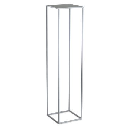 Suporte para flores 100x24 cm cinzento