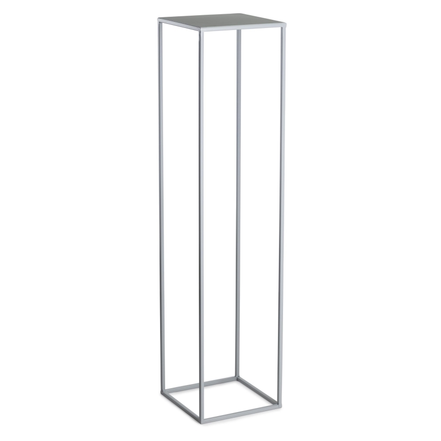 Suporte para flores 100x24 cm cinzento