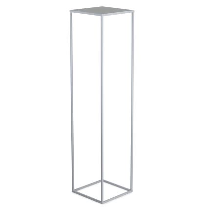 Suporte para flores 100x24 cm cinzento