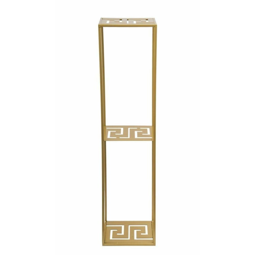 Suporte para flores 100x24 cm dourado