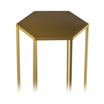 Suporte para flores 100x24 cm dourado