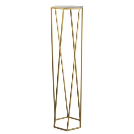 Suporte para flores 100x24 cm dourado