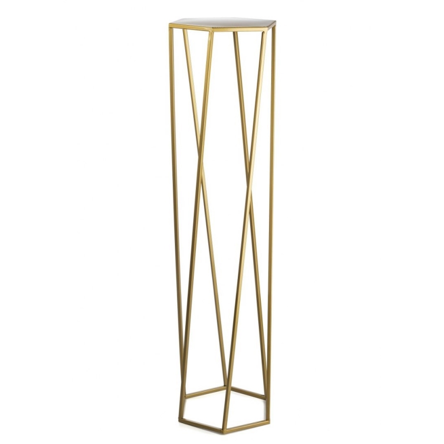 Suporte para flores 100x24 cm dourado