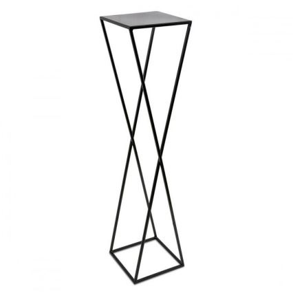 Suporte para plantas 100x24 preto