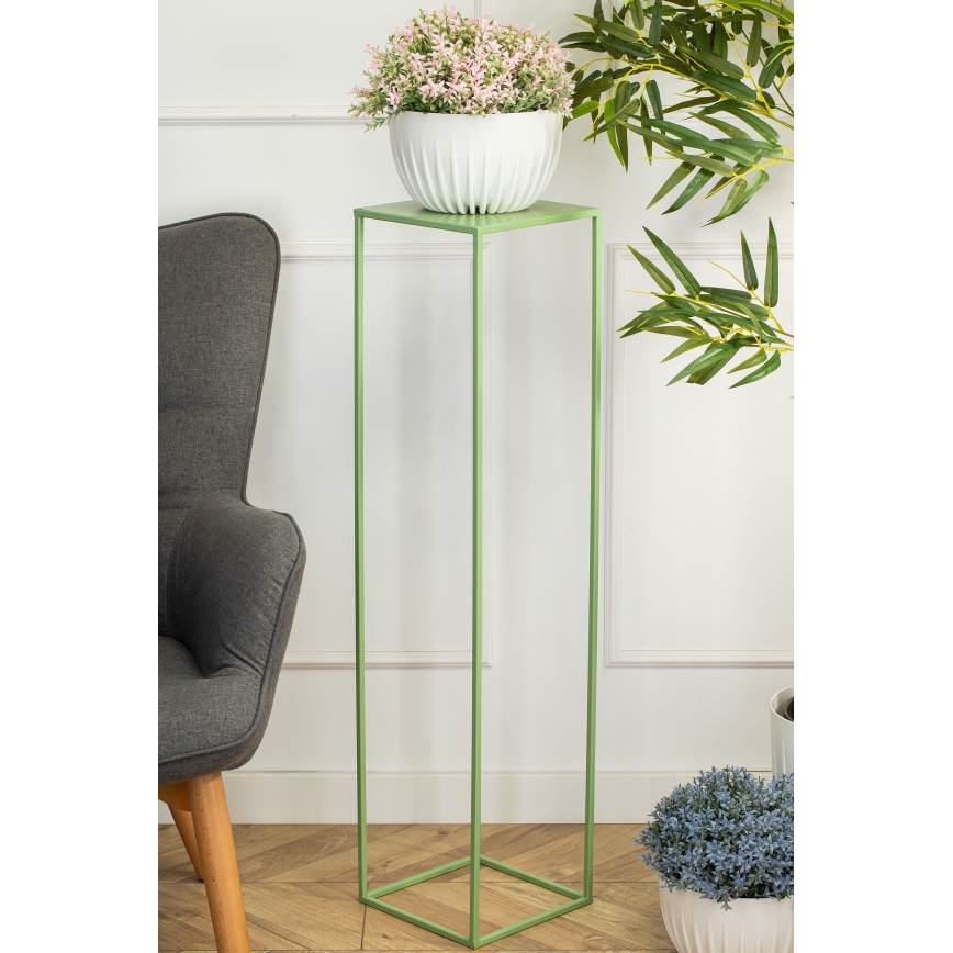 Suporte para flores 100x24 cm verde escuro