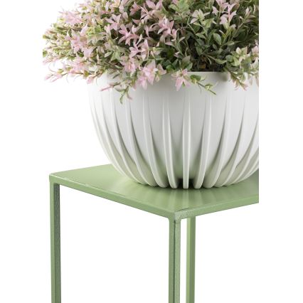 Suporte para flores 100x24 cm verde escuro