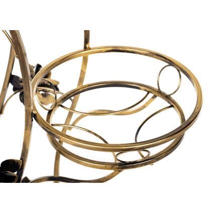 Suporte para flores 100x70 cm dourado