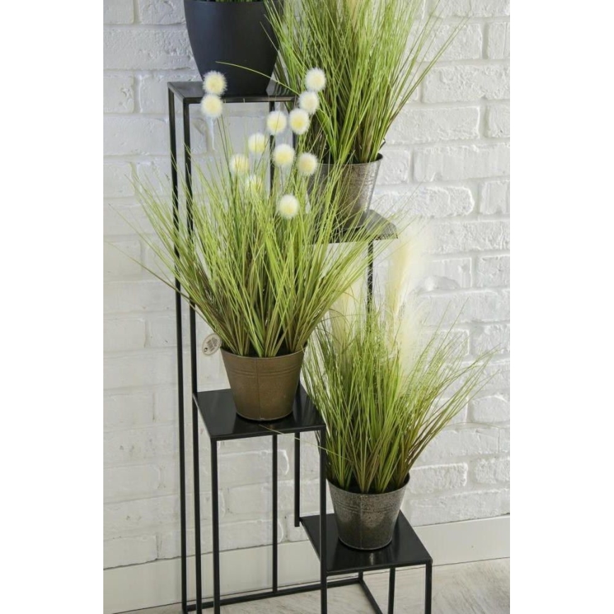 Suporte para flores 110x40 cm preto