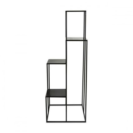 Suporte para flores 110x40 cm preto