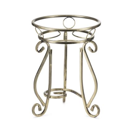 Suporte para flores 37x29 cm dourado