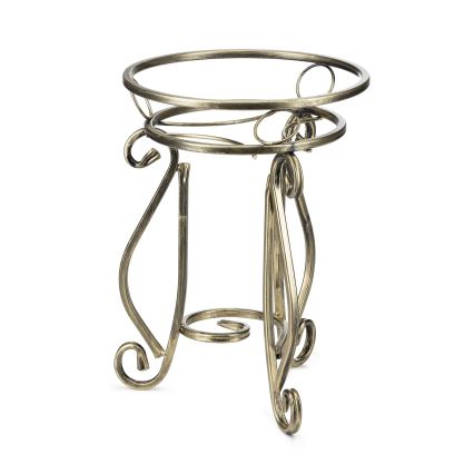 Suporte para flores 37x29 cm dourado