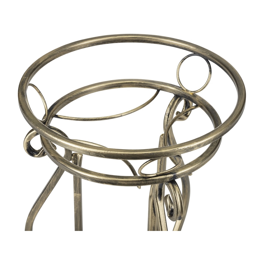 Suporte para flores 37x29 cm dourado