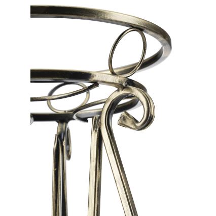 Suporte para flores 37x29 cm dourado