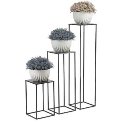 Suporte para flores 40x24 cm antracite