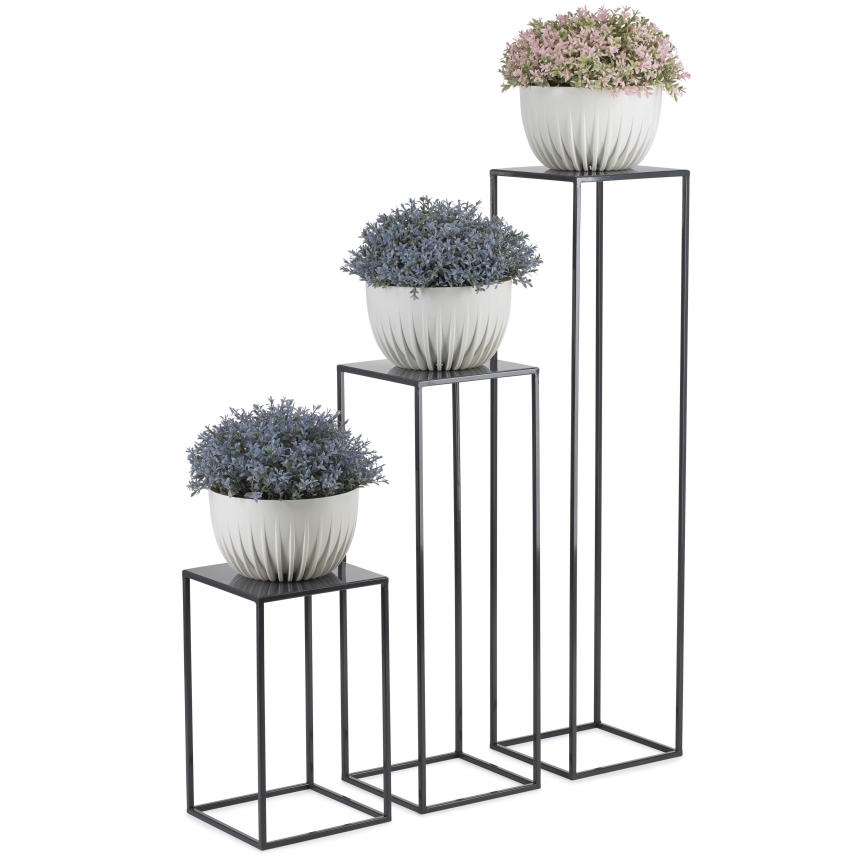 Suporte para flores 40x24 cm antracite