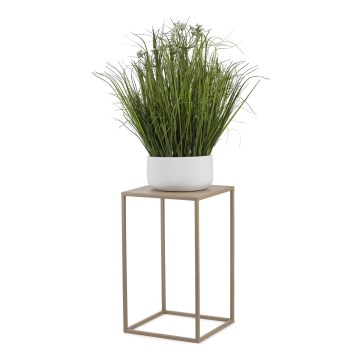 Suporte para flores 40x24 cm bege