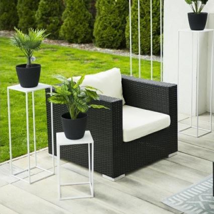 Suporte para flores 40x24 cm branco